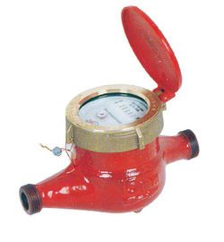 Magnetic Drive Hot Water Meter , Iron Body DN20 Smart Home Water Meter