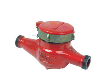 Magnetic Drive Hot Water Meter , Iron Body DN20 Smart Home Water Meter